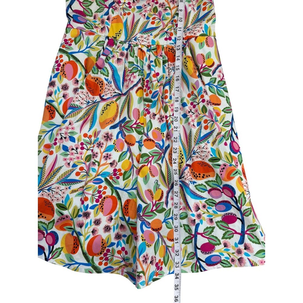 Anthropologie Hutch Bandeau Romper Motif Fruit Print Sleeveless Womens Size XS - Picture 6 of 9
